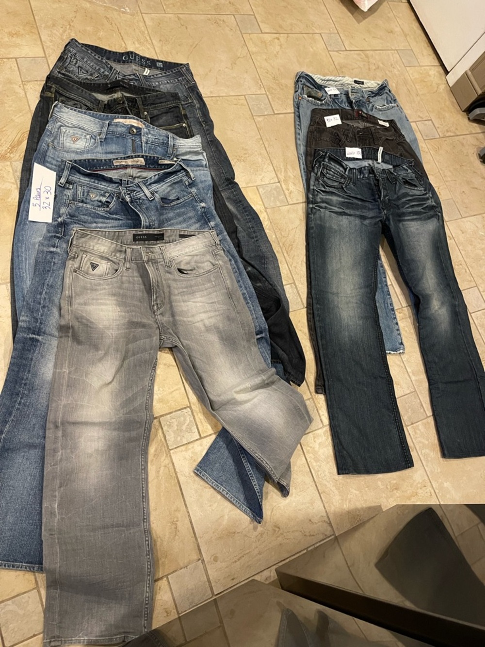 Lot of Guess Jeans denim pants
